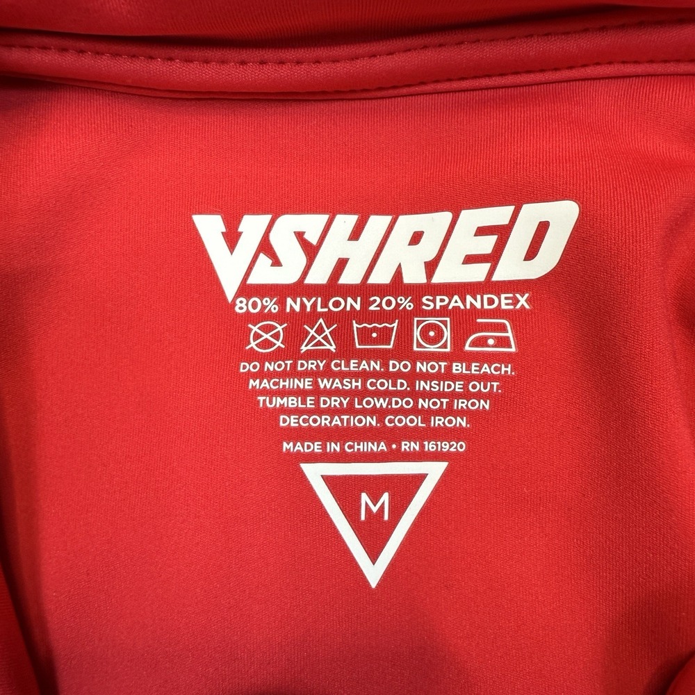 Vshred Weightless Jacket Women's M Red Full Zip Thumbholes Pockets Yoga Athletic - Picture 6 of 9